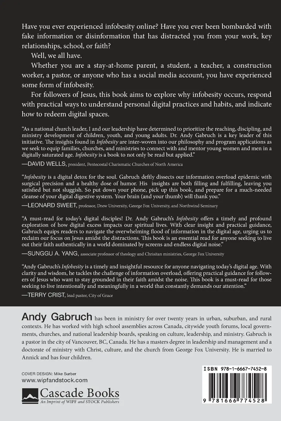 Rückseite: 9781666774528 | Infobesity | Andy Gabruch | Taschenbuch | Englisch | 2024