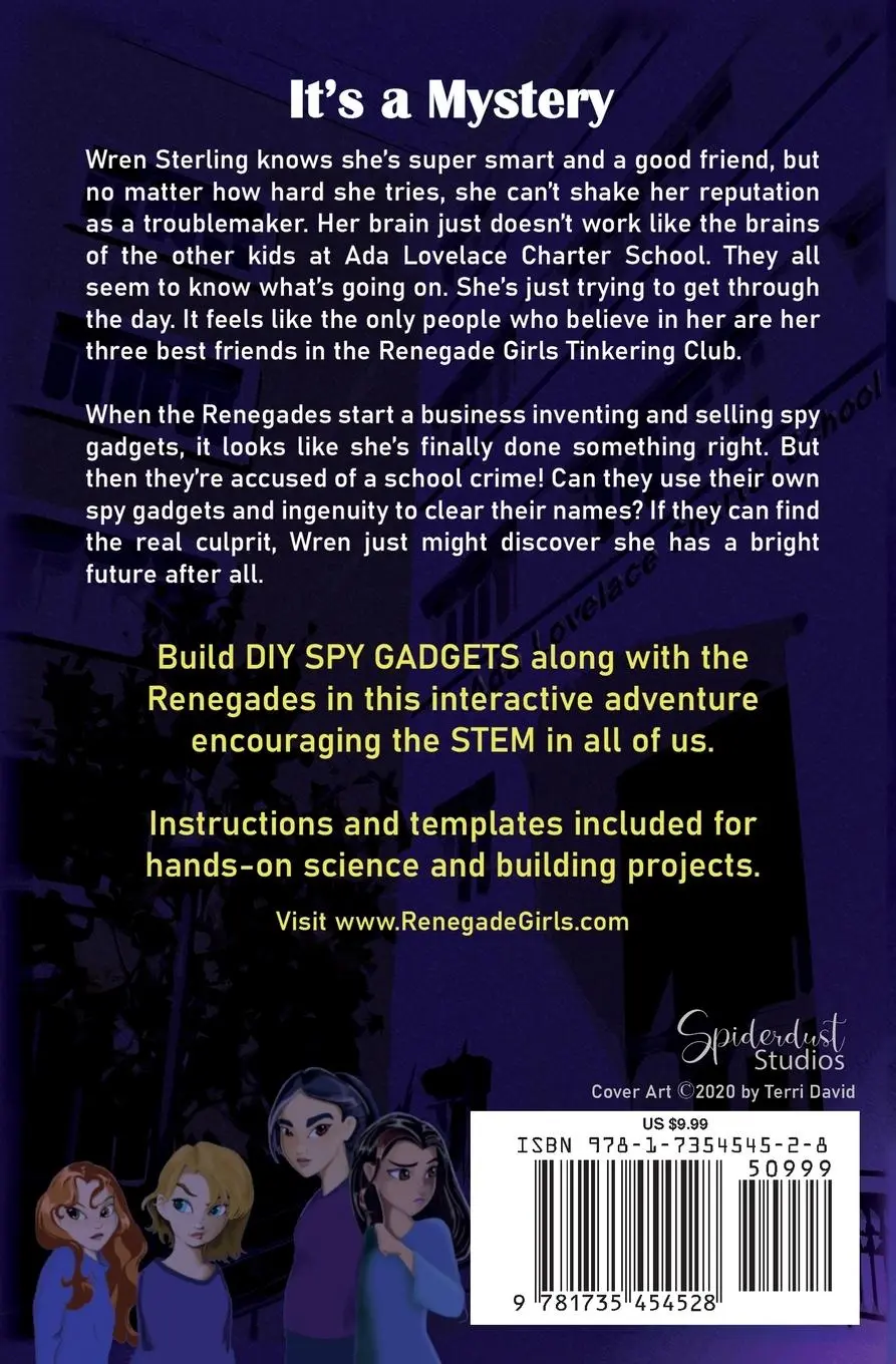 Rückseite: 9781735454528 | The Renegade Spy Project | Terri Selting David | Taschenbuch | 2020