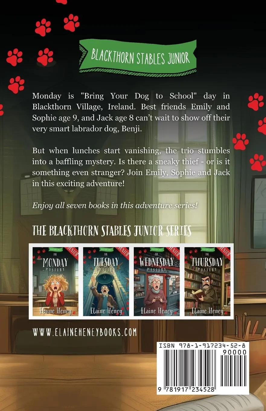 Rückseite: 9781917234528 | The Monday Mystery - Blackthorn Stables Junior | Elaine Heney | Buch
