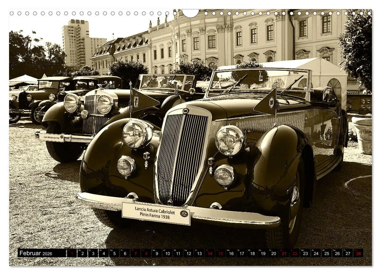 Bild: 9783457684528 | Klassische Automobile (Wandkalender 2026 DIN A3 quer), CALVENDO...