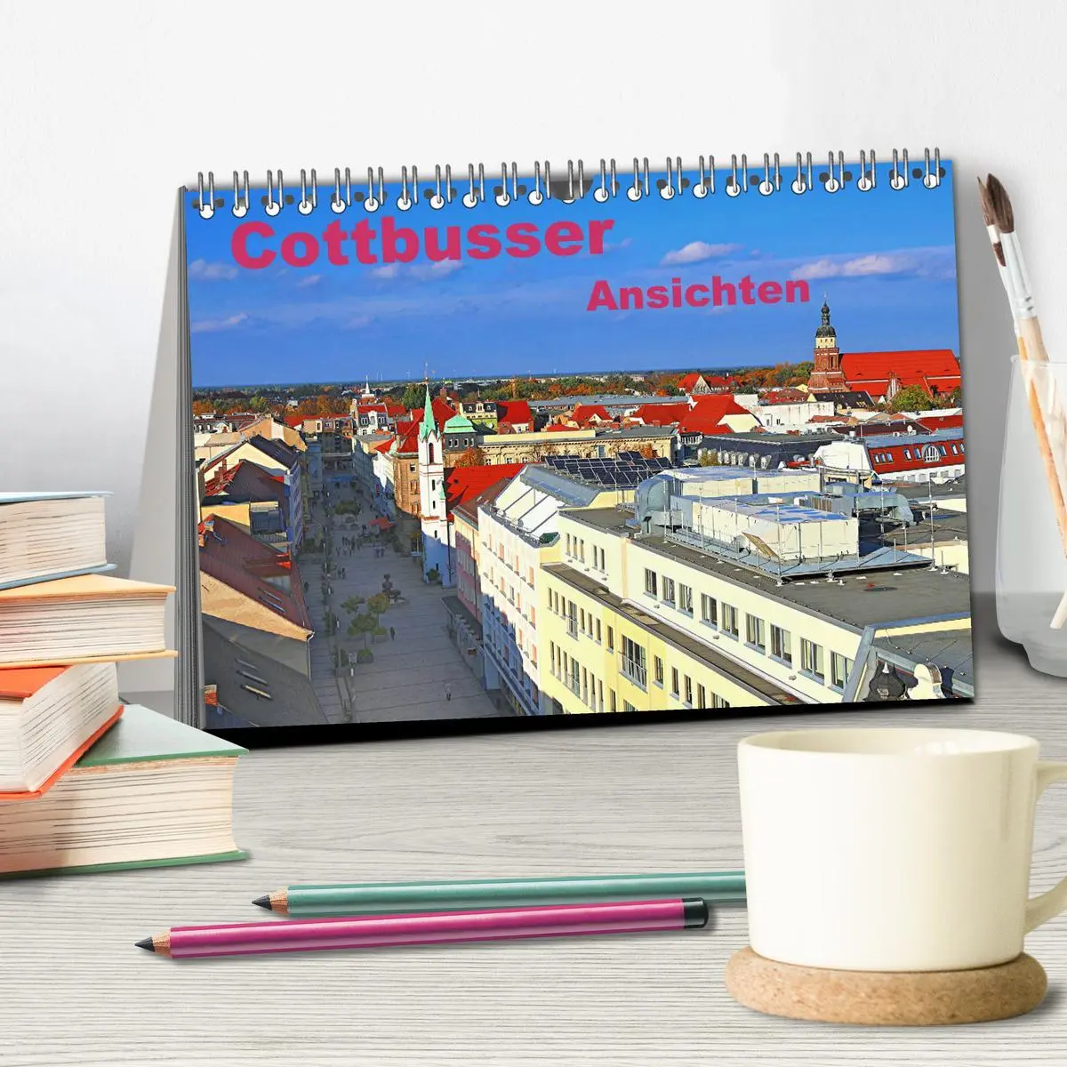 Bild: 9783516154528 | Cottbusser Ansichten (Tischkalender 2026 DIN A5 quer), CALVENDO...