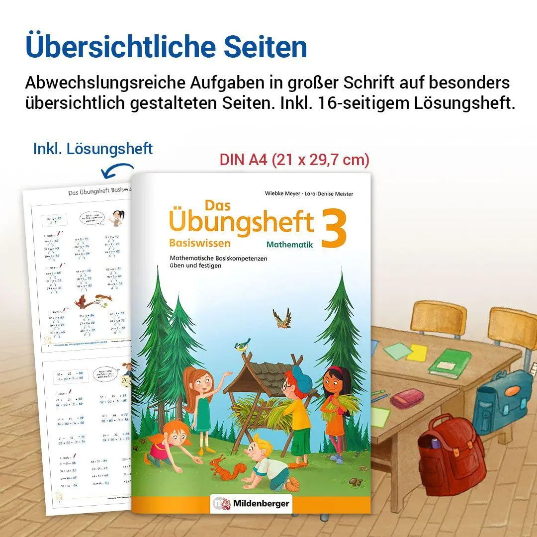 Bild: 9783619354528 | Das Übungsheft Basiswissen Mathematik 3 | Wiebke Meyer (u. a.) | 64 S.