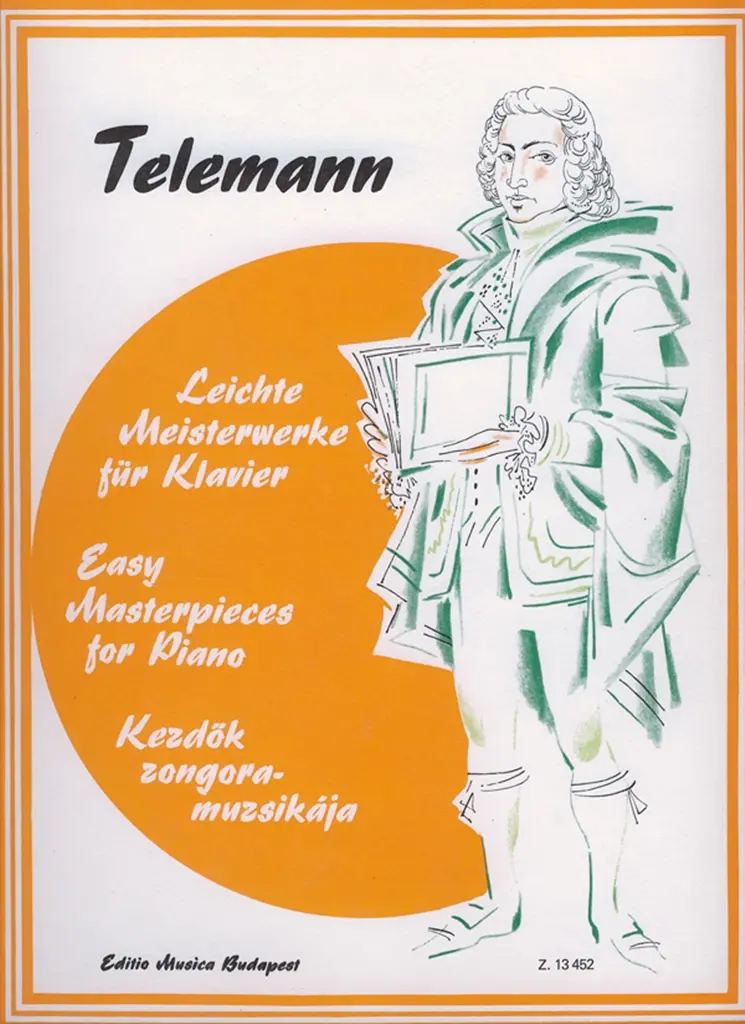 Cover: 9790080134528 | Leichte Meisterwerke für Klavier | Georg Philipp Telemann | Buch