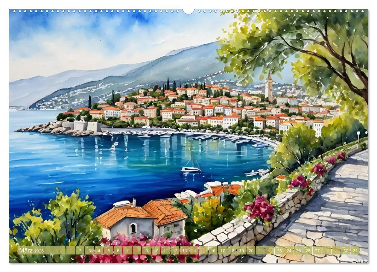 Bild: 9783457364628 | Urlaubsparadies Kroatien (hochwertiger Premium Wandkalender 2026...