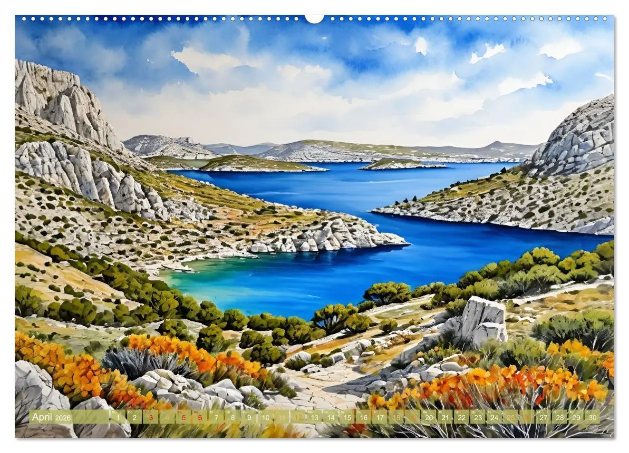 Bild: 9783457364628 | Urlaubsparadies Kroatien (hochwertiger Premium Wandkalender 2026...
