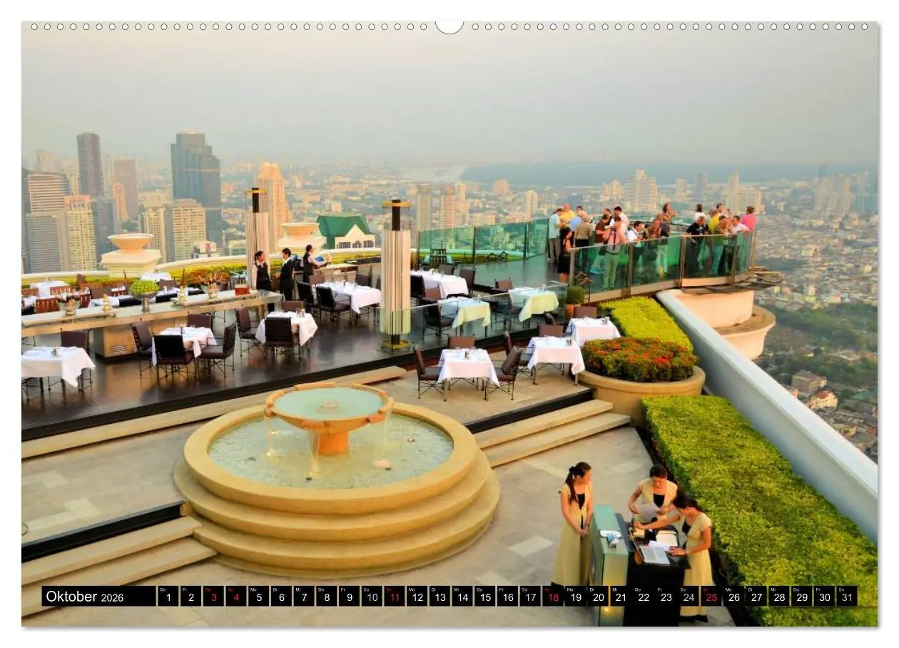 Bild: 9783457984628 | Bangkok: West trifft Fernost (Wandkalender 2026 DIN A2 quer),...