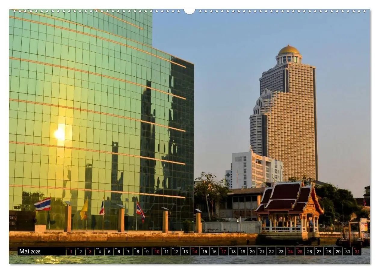 Bild: 9783457984628 | Bangkok: West trifft Fernost (Wandkalender 2026 DIN A2 quer),...