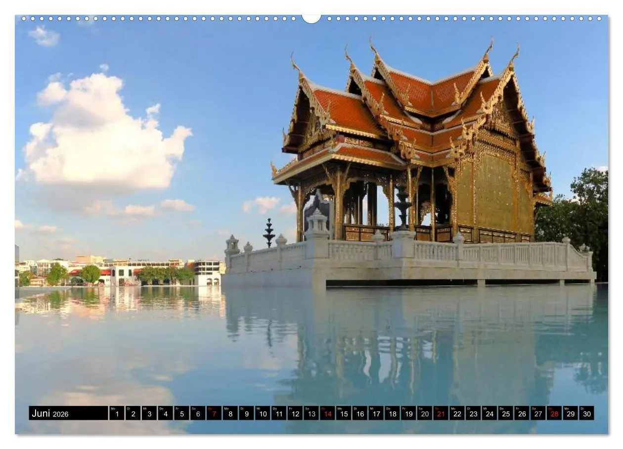 Bild: 9783457984628 | Bangkok: West trifft Fernost (Wandkalender 2026 DIN A2 quer),...