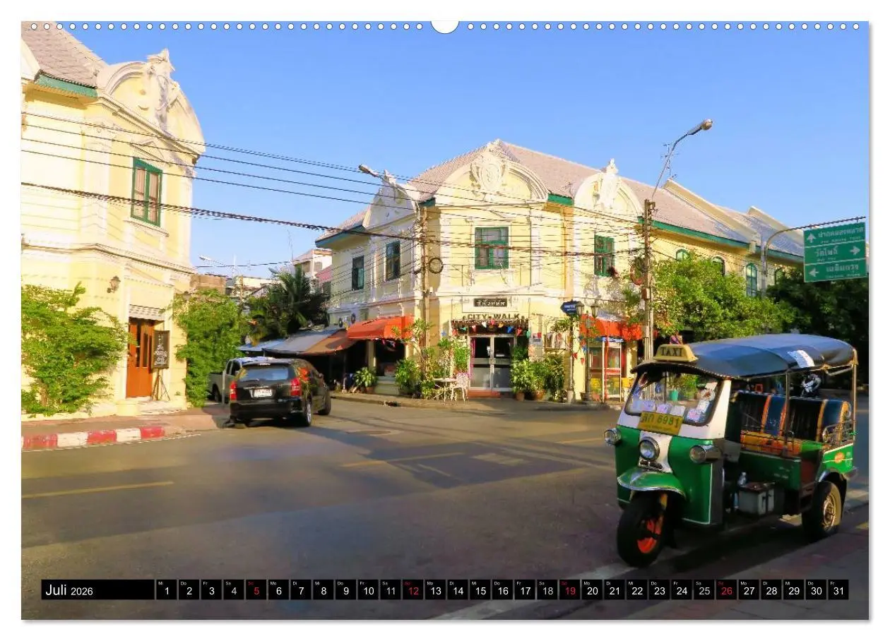 Bild: 9783457984628 | Bangkok: West trifft Fernost (Wandkalender 2026 DIN A2 quer),...