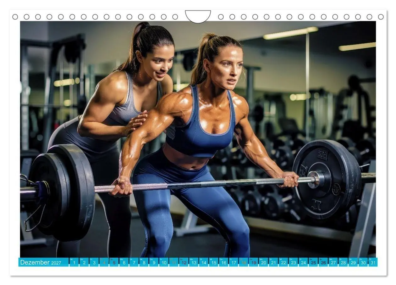Bild: 9783516764628 | Sexy Girls - Body Building (Wandkalender 2027 DIN A4 quer),...