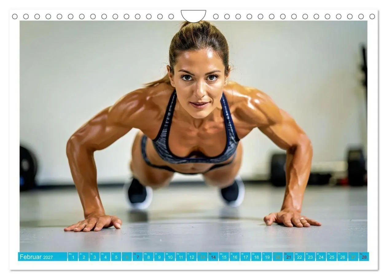 Bild: 9783516764628 | Sexy Girls - Body Building (Wandkalender 2027 DIN A4 quer),...