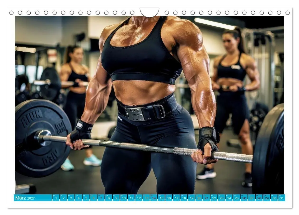 Bild: 9783516764628 | Sexy Girls - Body Building (Wandkalender 2027 DIN A4 quer),...