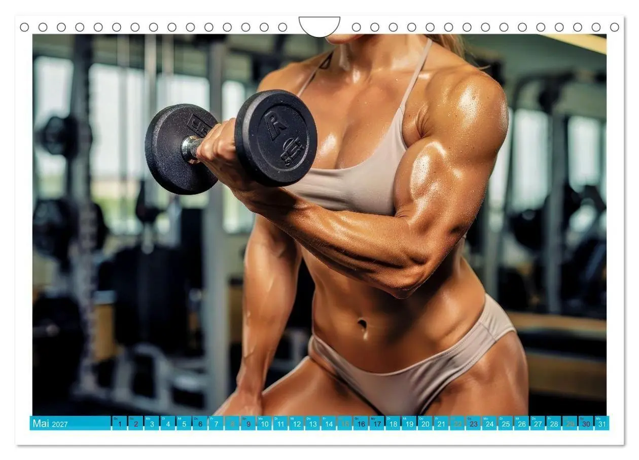 Bild: 9783516764628 | Sexy Girls - Body Building (Wandkalender 2027 DIN A4 quer),...