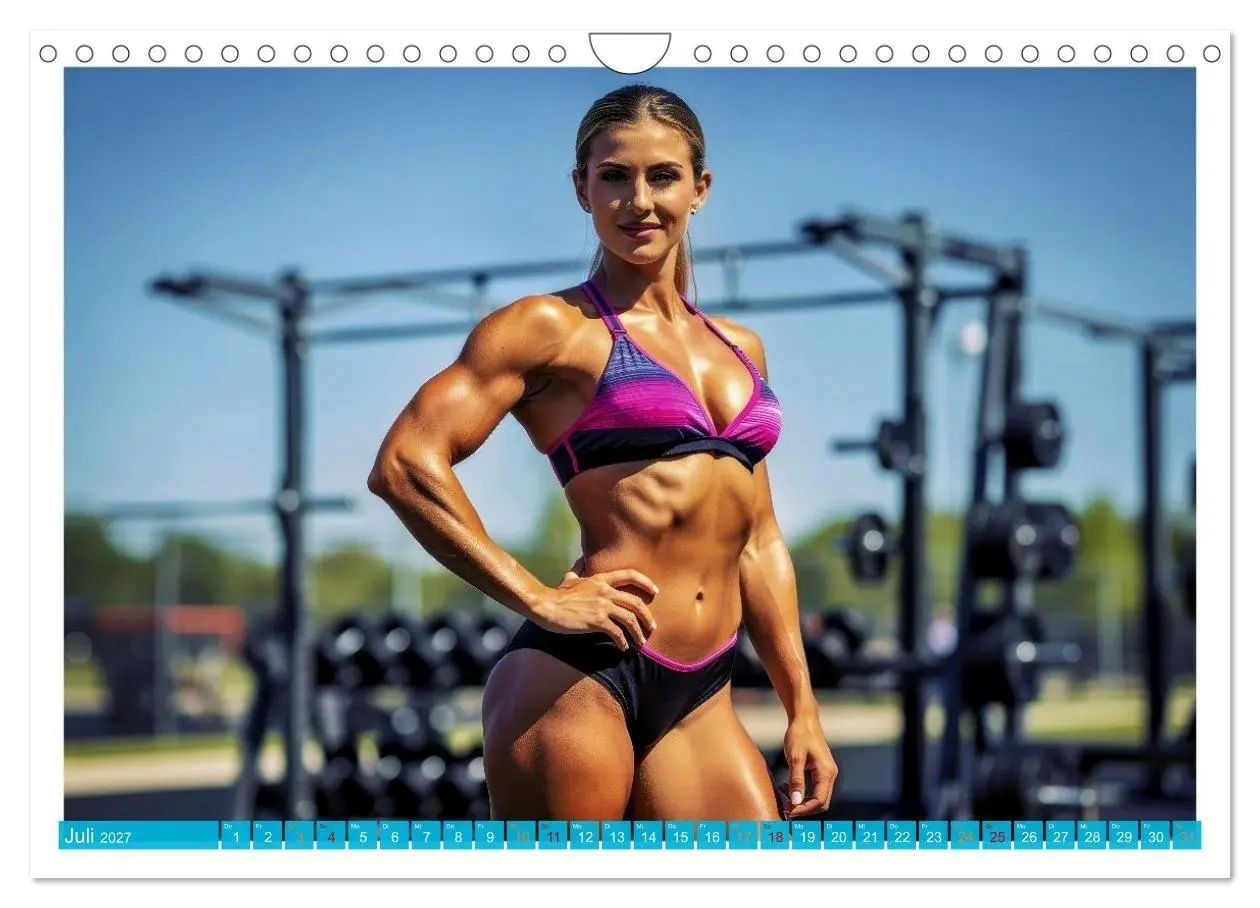 Bild: 9783516764628 | Sexy Girls - Body Building (Wandkalender 2027 DIN A4 quer),...