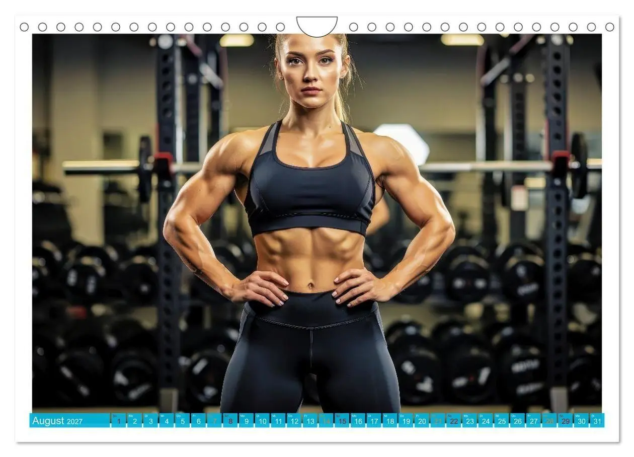Bild: 9783516764628 | Sexy Girls - Body Building (Wandkalender 2027 DIN A4 quer),...