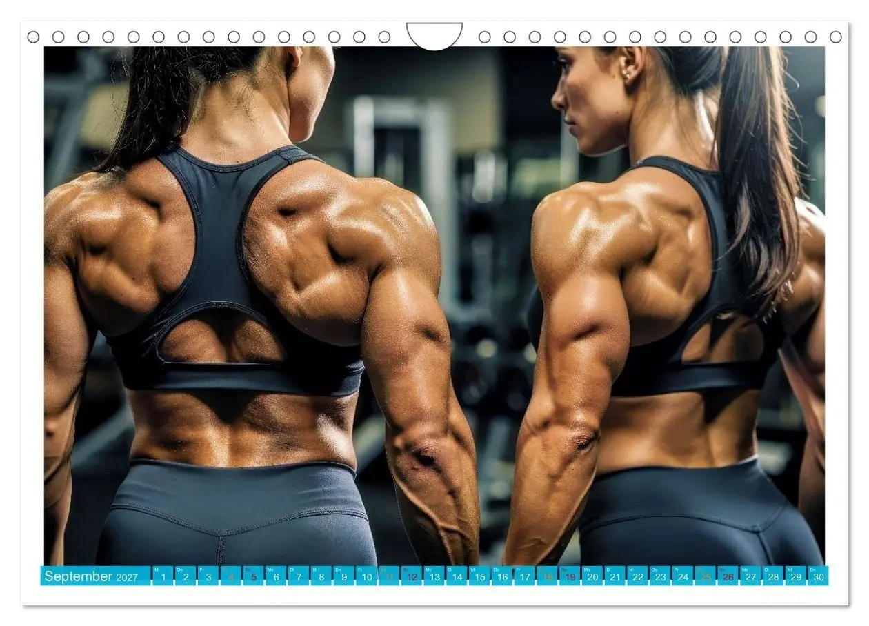 Bild: 9783516764628 | Sexy Girls - Body Building (Wandkalender 2027 DIN A4 quer),...