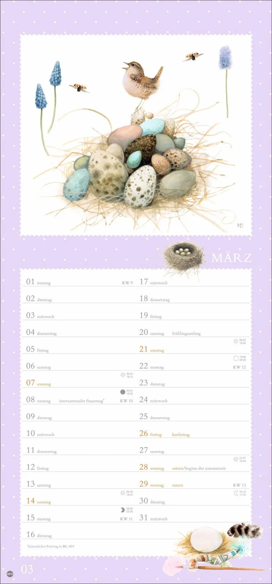 Bild: 9783756414628 | Marjolein Bastin: Wunder der Natur Kalender 2027 | Marjolein Bastin