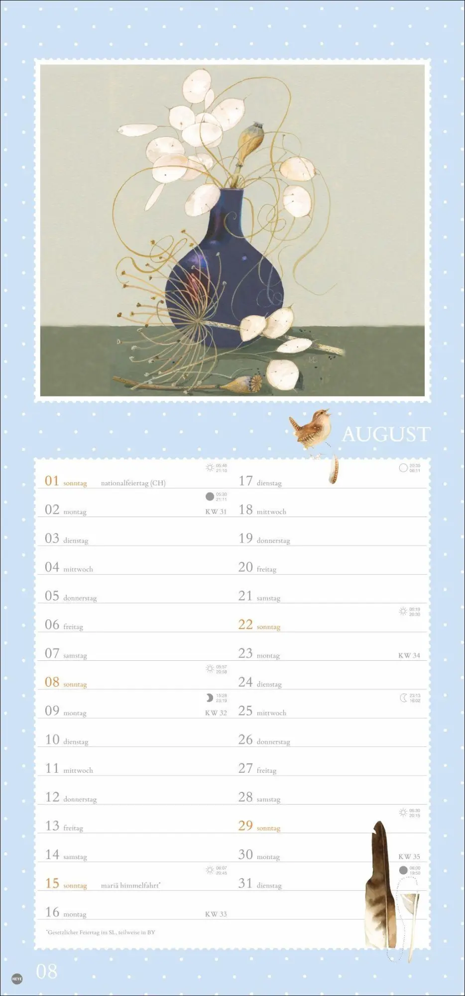 Bild: 9783756414628 | Marjolein Bastin: Wunder der Natur Kalender 2027 | Marjolein Bastin