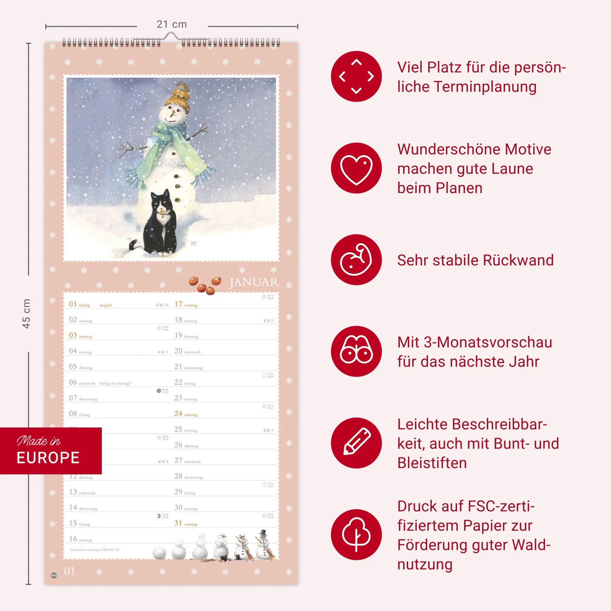Bild: 9783756414628 | Marjolein Bastin: Wunder der Natur Kalender 2027 | Marjolein Bastin