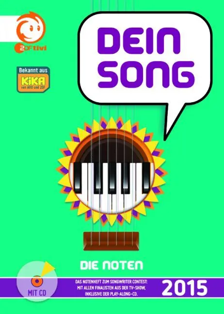 Dein Song 2015 Die Noten m Audio-CD Geheftet