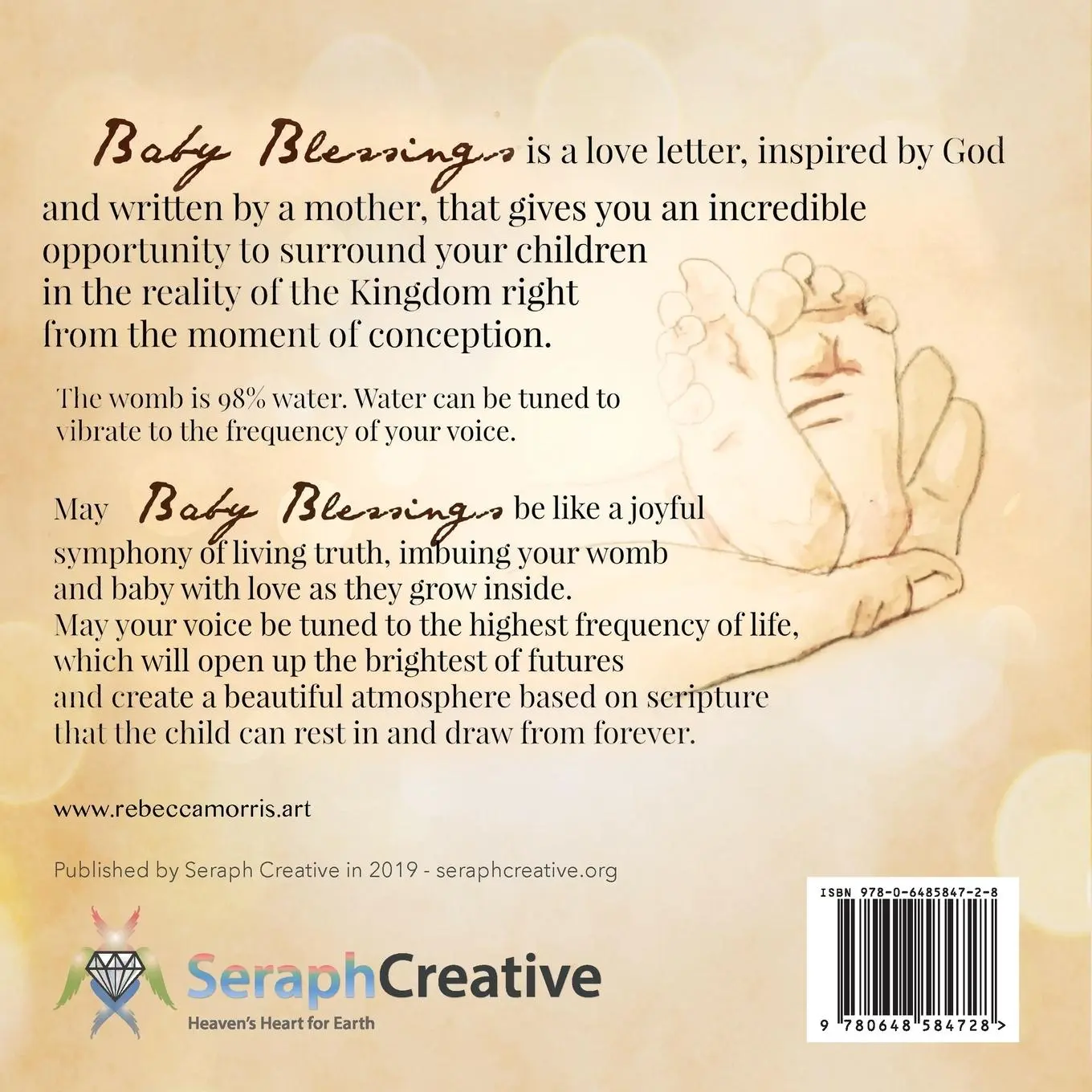 Rückseite: 9780648584728 | Baby Blessings | Rebecca Morris | Taschenbuch | Englisch | 2019