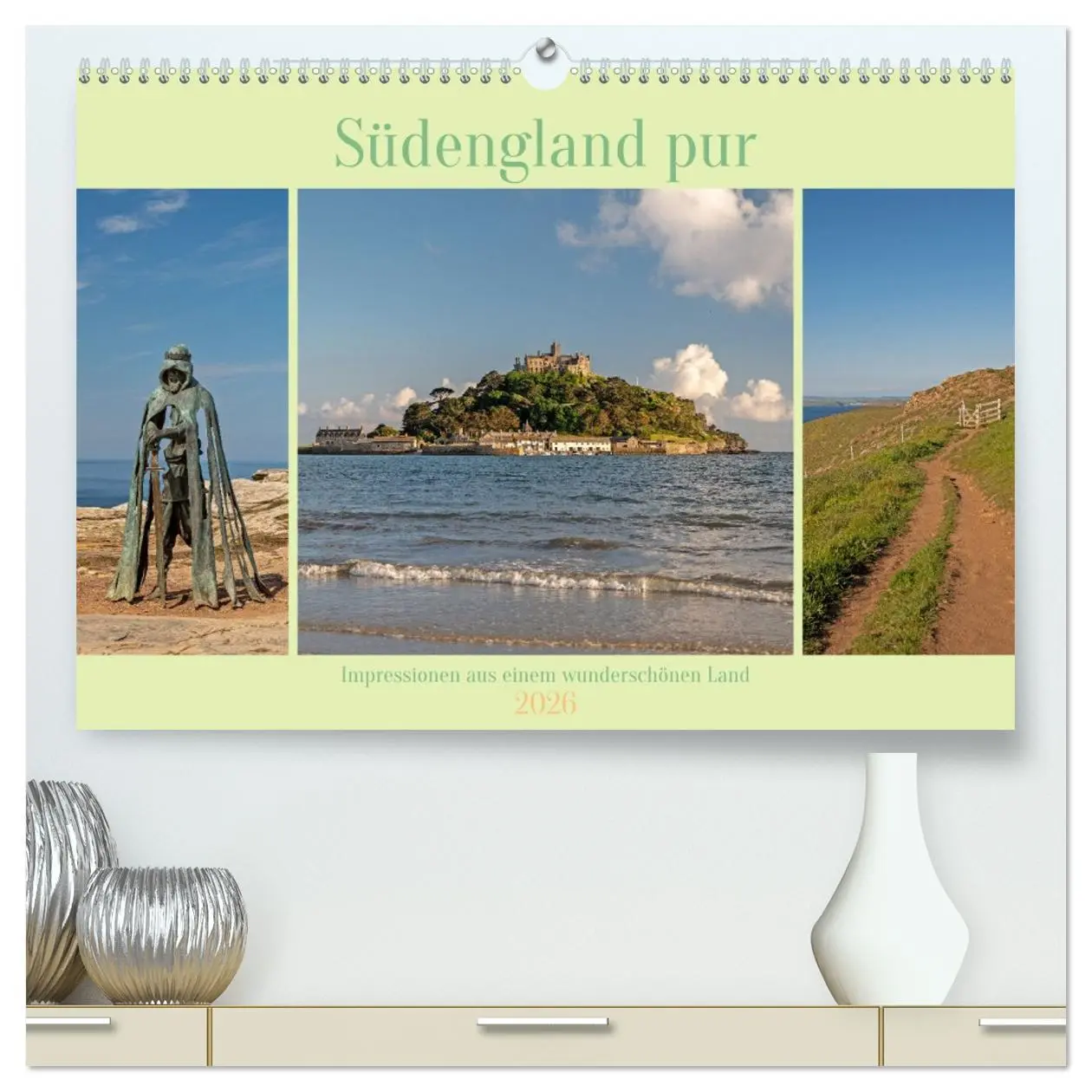 Cover: 9783457424728 | Südengland pur (hochwertiger Premium Wandkalender 2026 DIN A2...