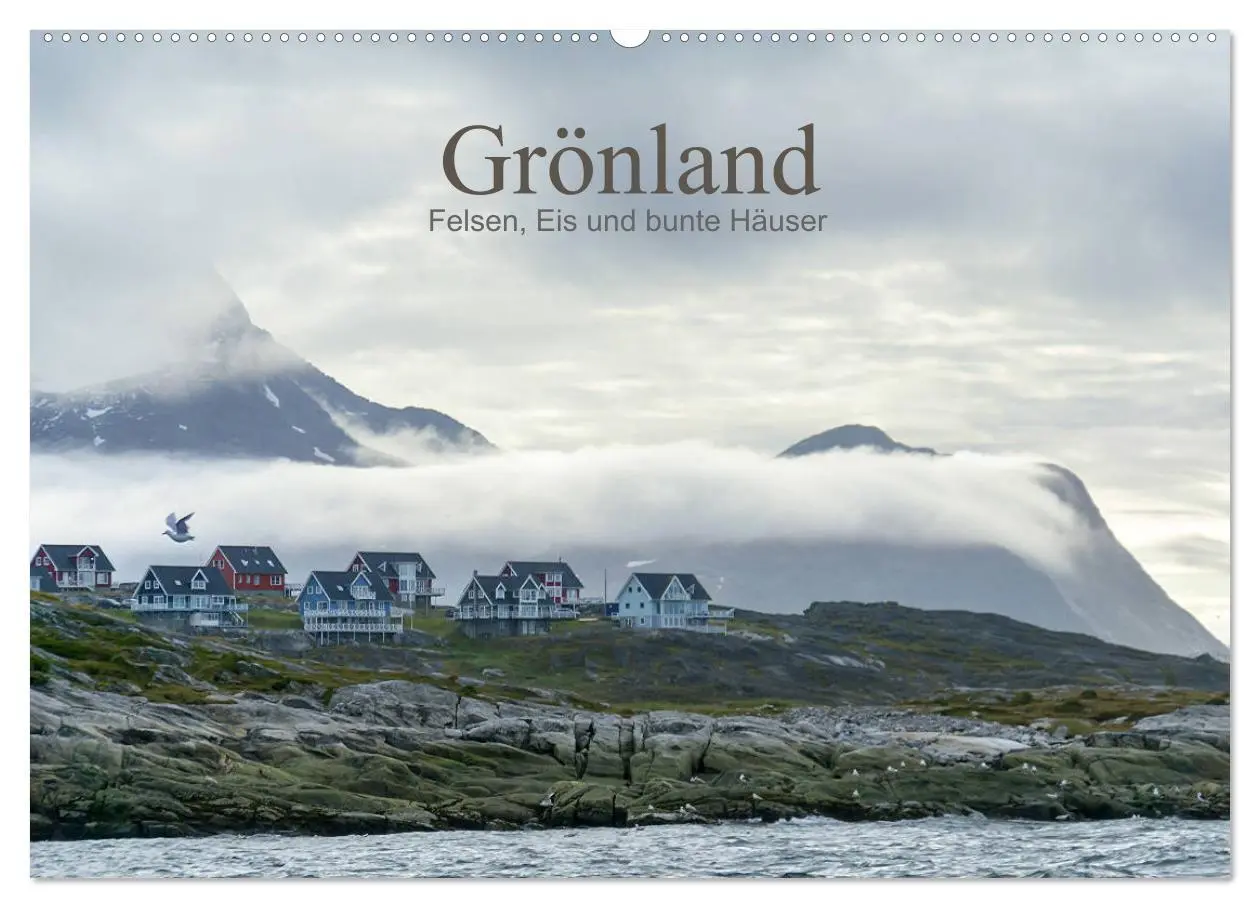 Cover: 9783457804728 | Grönland - Felsen, Eis und bunte Häuser (Wandkalender 2026 DIN A2...