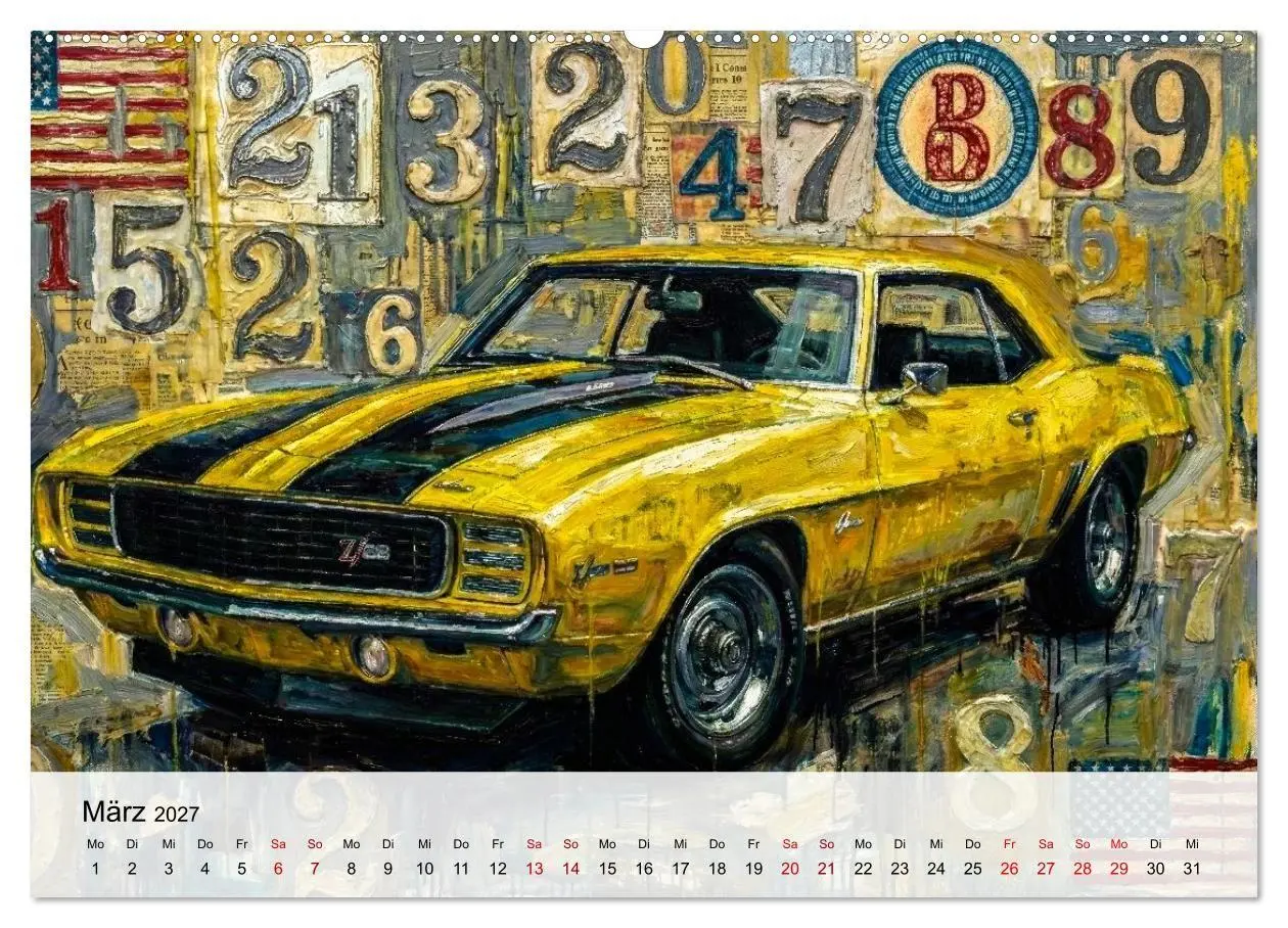 Bild: 9783516754728 | Steroide auf vier Rädern (hochwertiger Premium Wandkalender 2027...