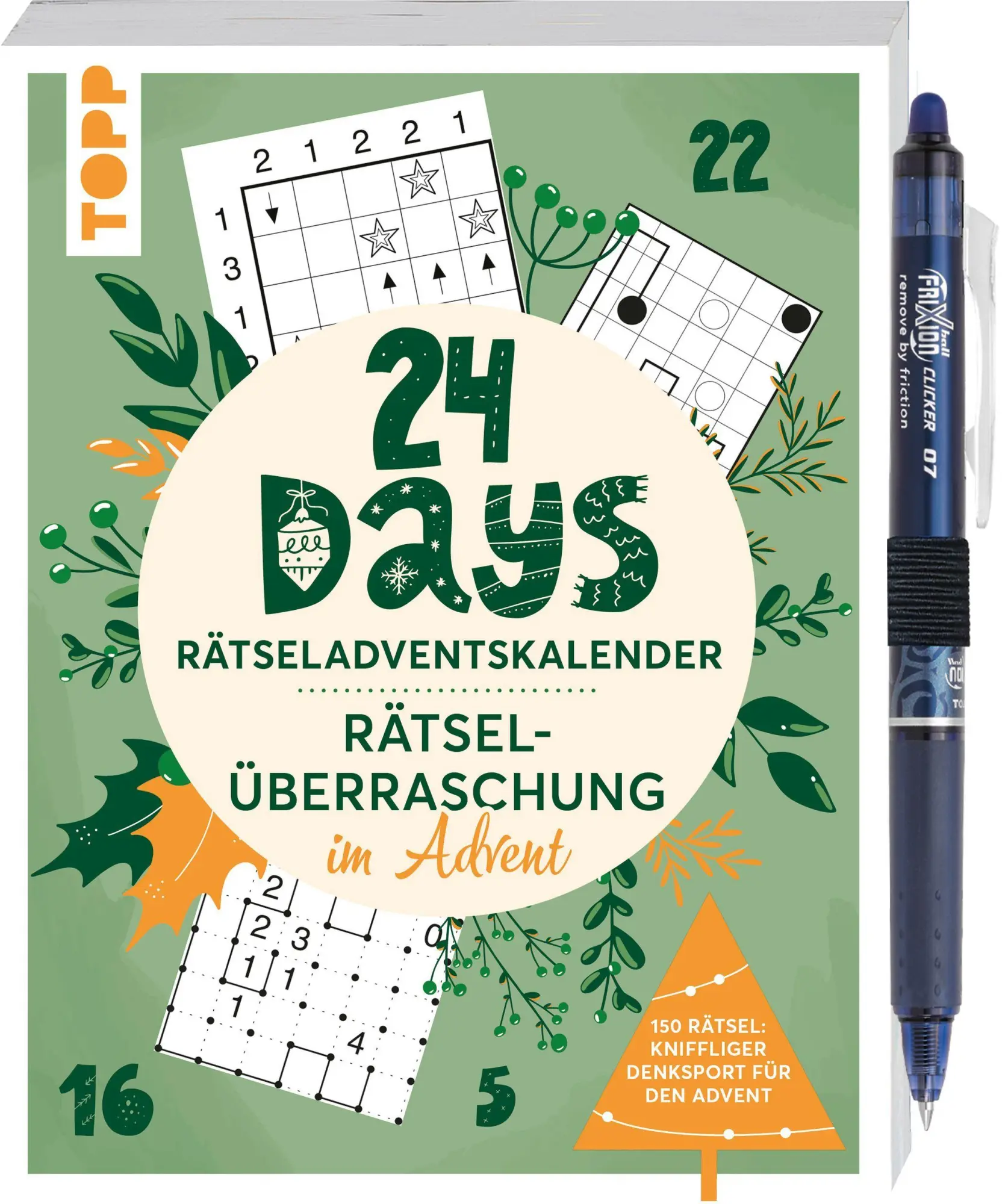 Cover: 9783735854728 | 24 DAYS RÄTSELADVENTSKALENDER - Rätselüberraschung im Advent | Buch