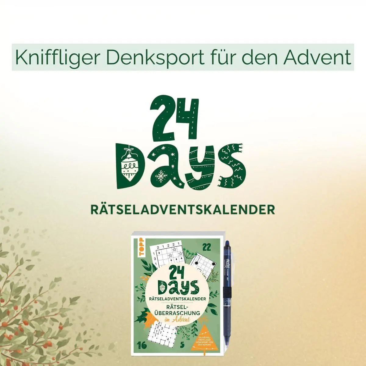 Bild: 9783735854728 | 24 DAYS RÄTSELADVENTSKALENDER - Rätselüberraschung im Advent | Buch