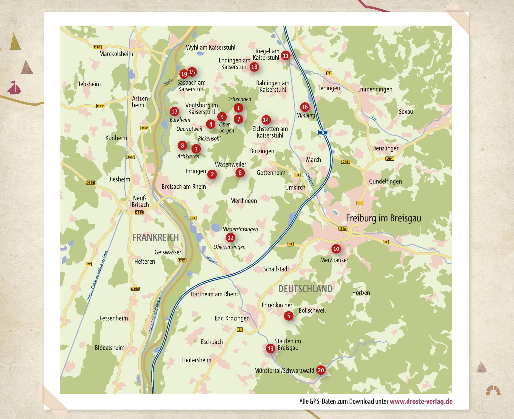 Bild: 9783770024728 | Kaiserstuhl/Breisgau. Wandern für die Seele | Silke Kohlmann | Buch