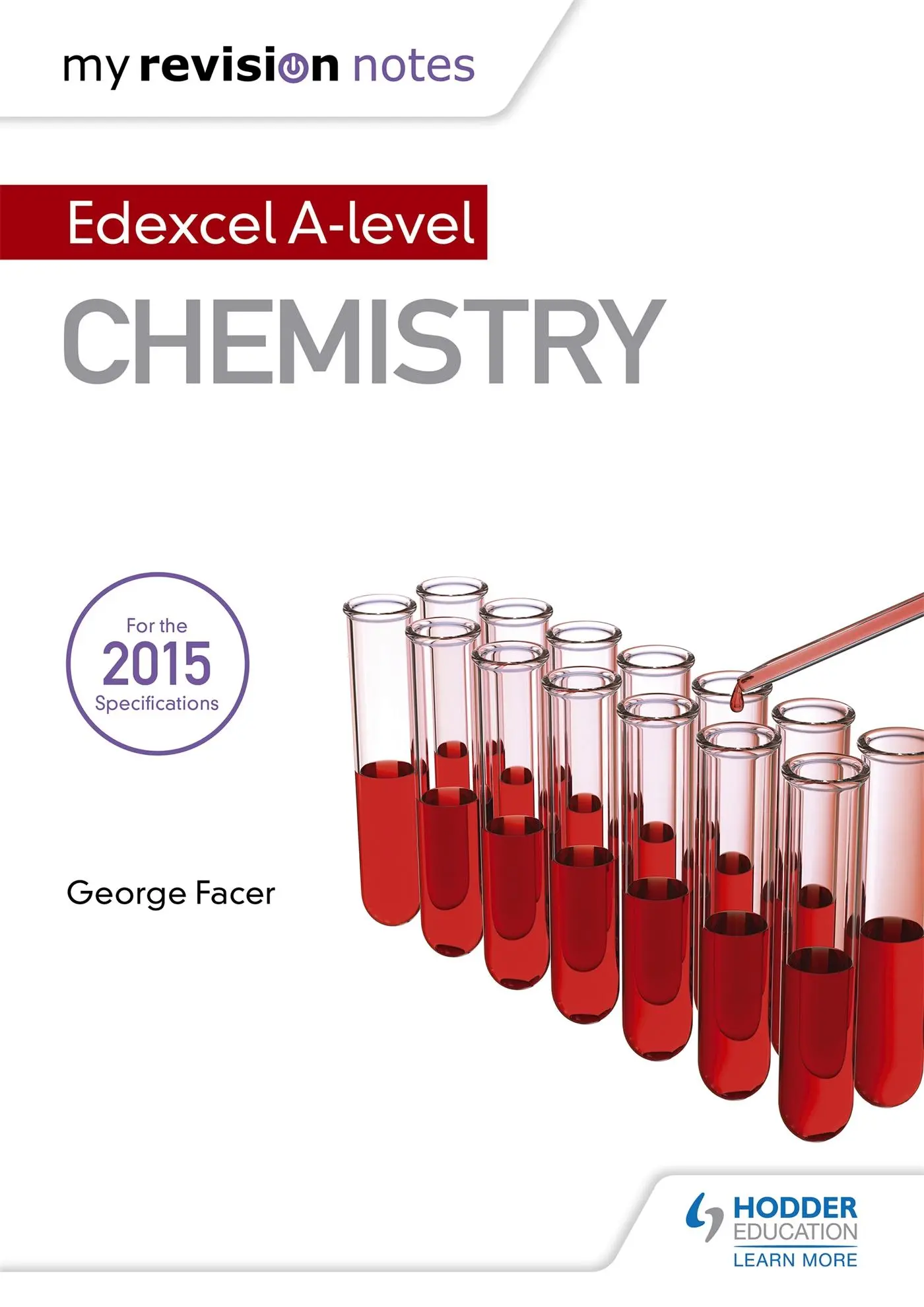 Cover: 9781471854828 | My Revision Notes: Edexcel A Level Chemistry | George Facer | Buch