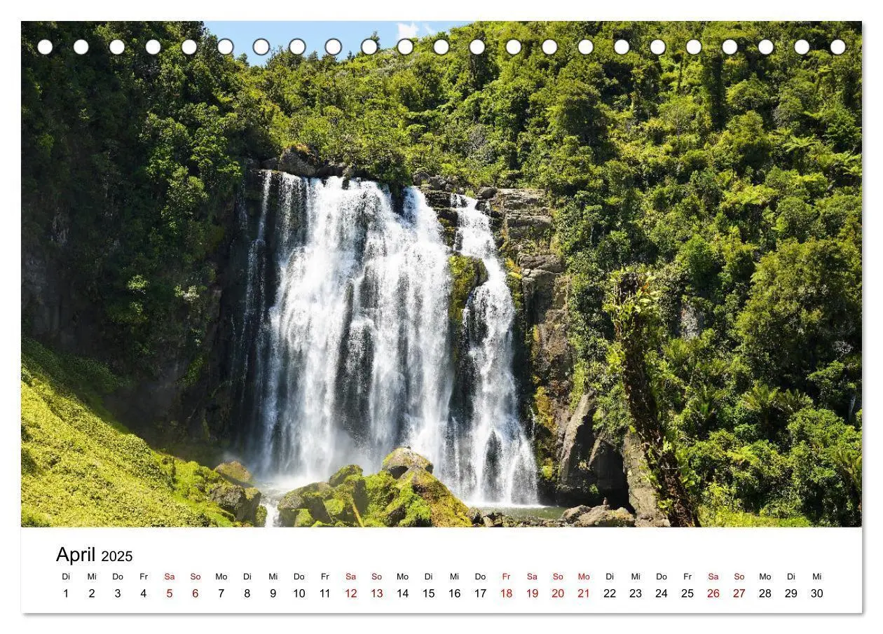 Bild: 9783383924828 | Neuseeland - Regionen Waikato und Bay of Plenty (Tischkalender 2025...