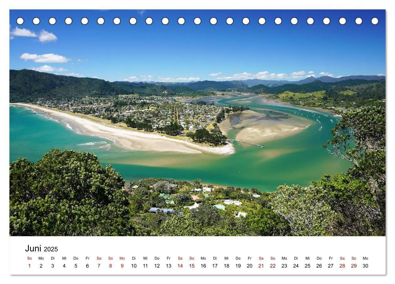 Bild: 9783383924828 | Neuseeland - Regionen Waikato und Bay of Plenty (Tischkalender 2025...