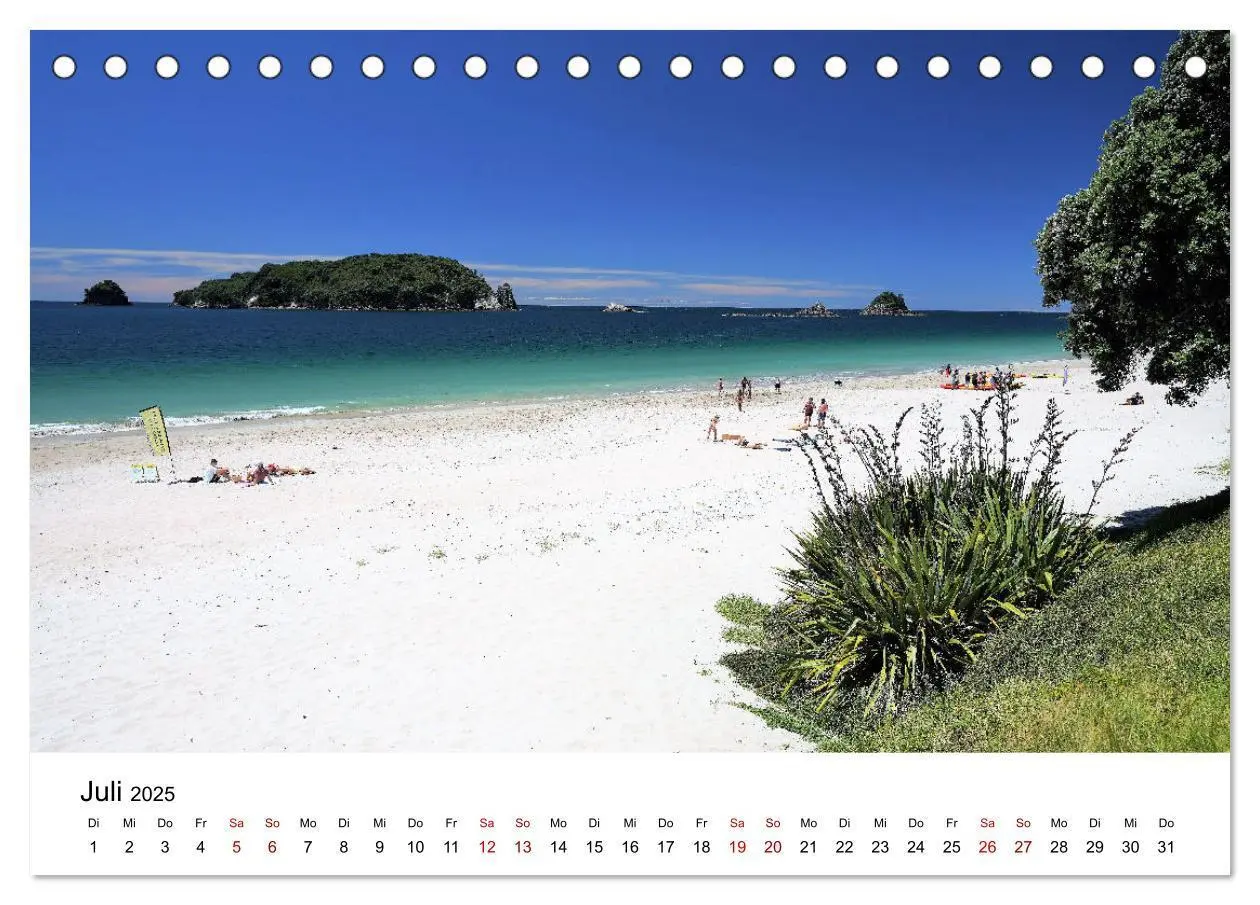 Bild: 9783383924828 | Neuseeland - Regionen Waikato und Bay of Plenty (Tischkalender 2025...