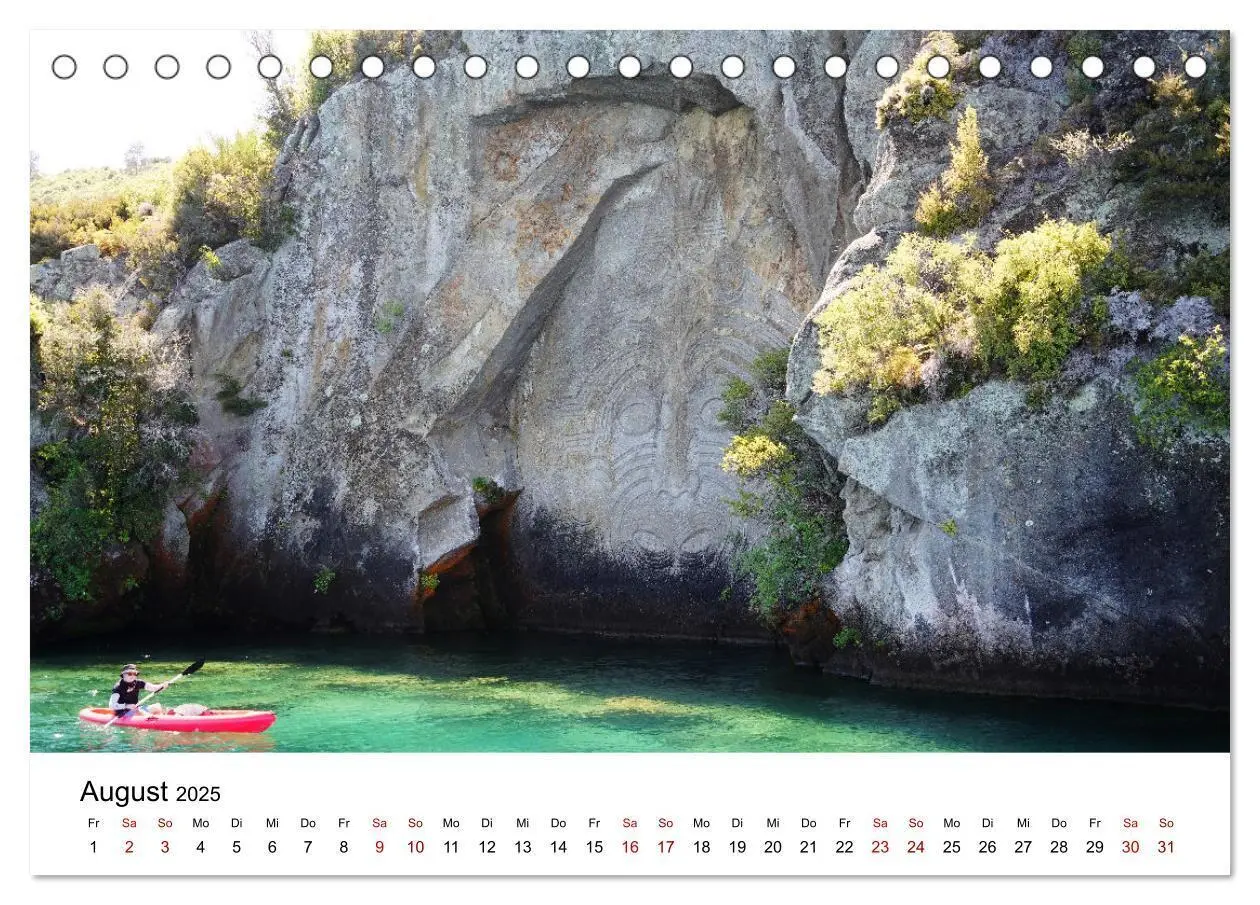 Bild: 9783383924828 | Neuseeland - Regionen Waikato und Bay of Plenty (Tischkalender 2025...