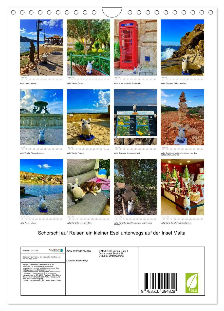 Bild: 9783516294828 | Schorschi auf Reisen ein kleiner Esel unterwegs auf der Insel Malta...