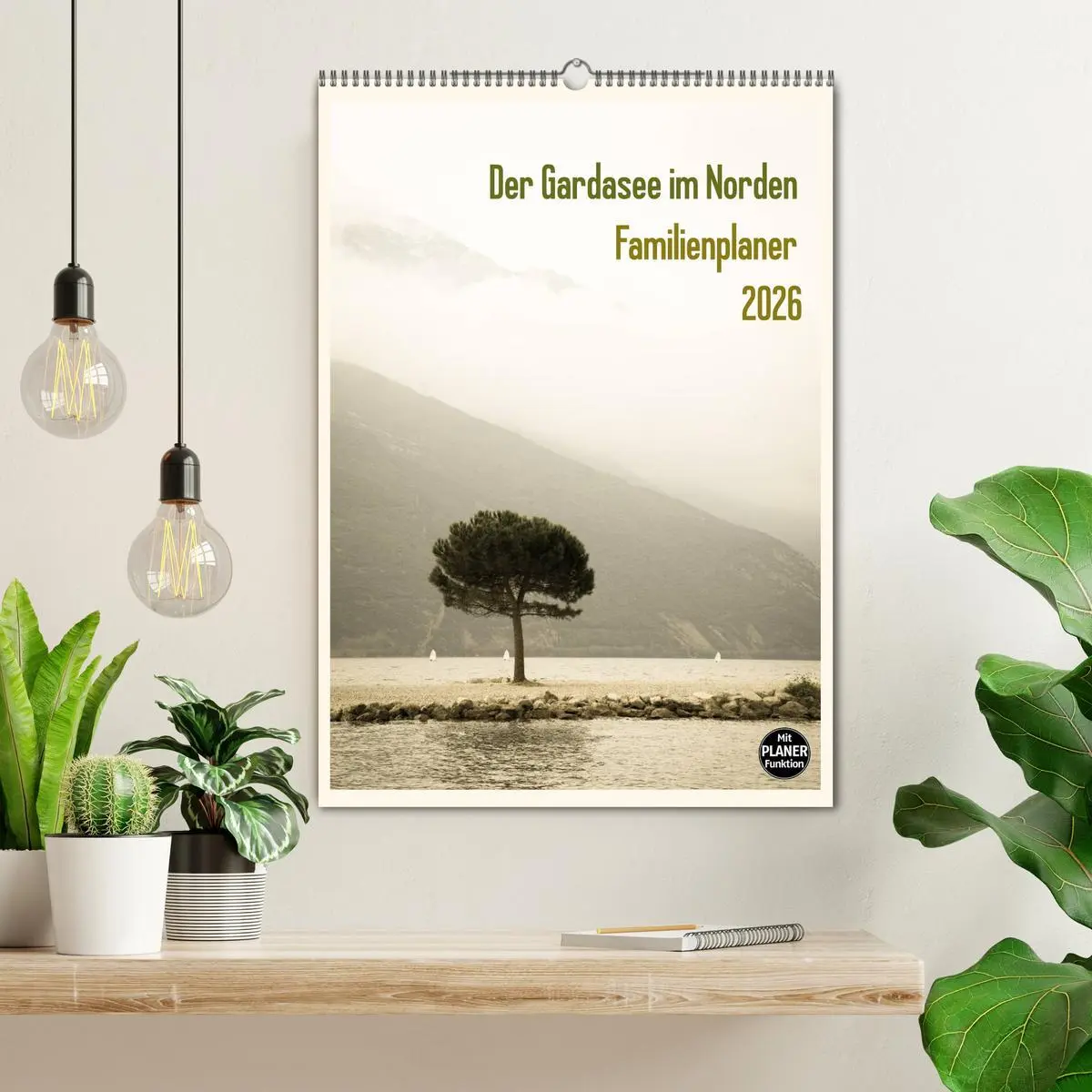 Bild: 9783516434828 | Der Gardasee im Norden - Familienplaner 2026 (Wandkalender 2026 DIN...