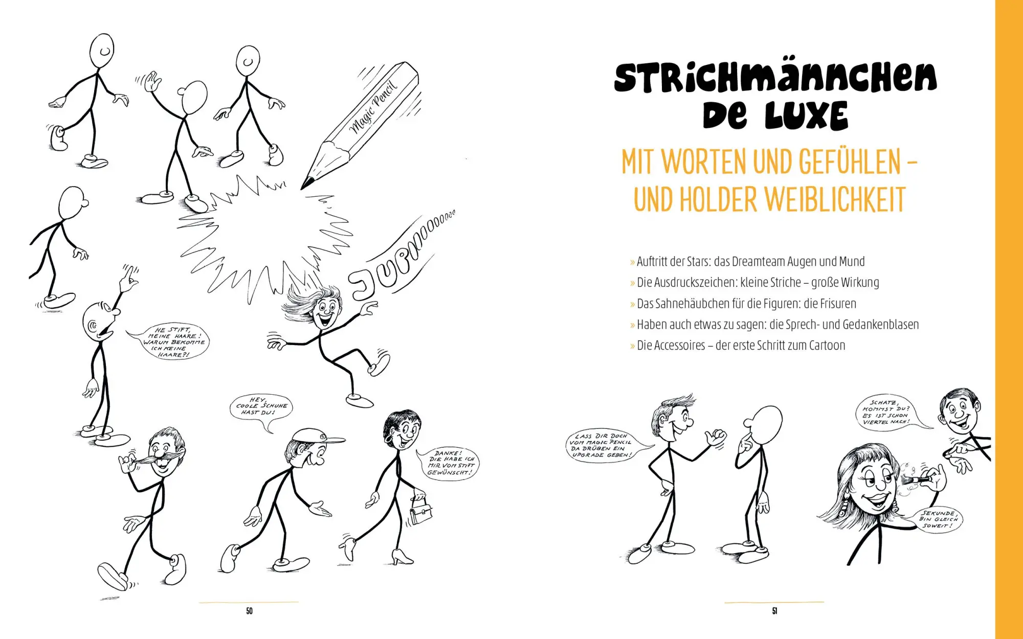 Bild: 9783863554828 | Lebendige Strichmännchen zeichnen - Das Workbook | Andreas Tschudin