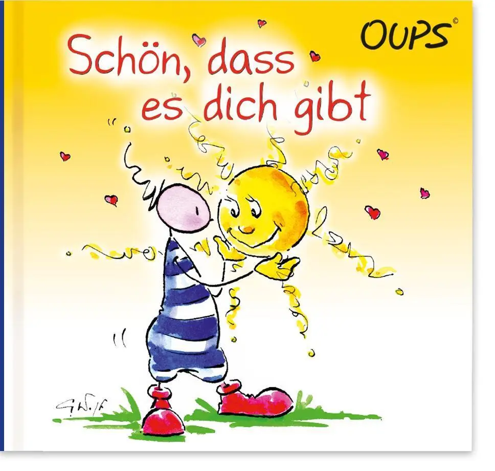 Cover: 9783900244828 | Oups Minibuch. Schön, dass es dich gibt | Kurt Hörtenhuber | Buch