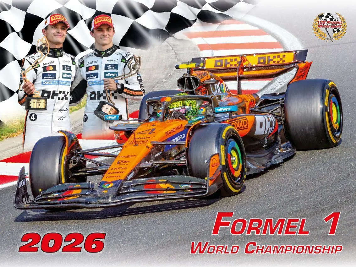 Cover: 9783948794828 | Formel 1 World Championship Kalender 2026 | Frank Pommer | Kalender