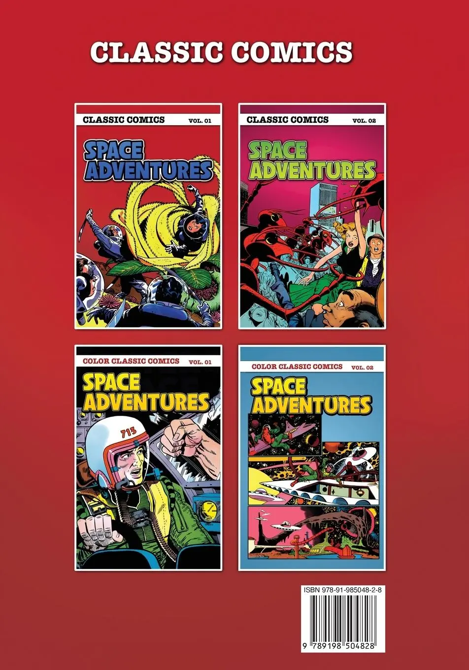 Rückseite: 9789198504828 | Classic Comics - Space Adventures Colour Volume 2 | Taschenbuch | 2022