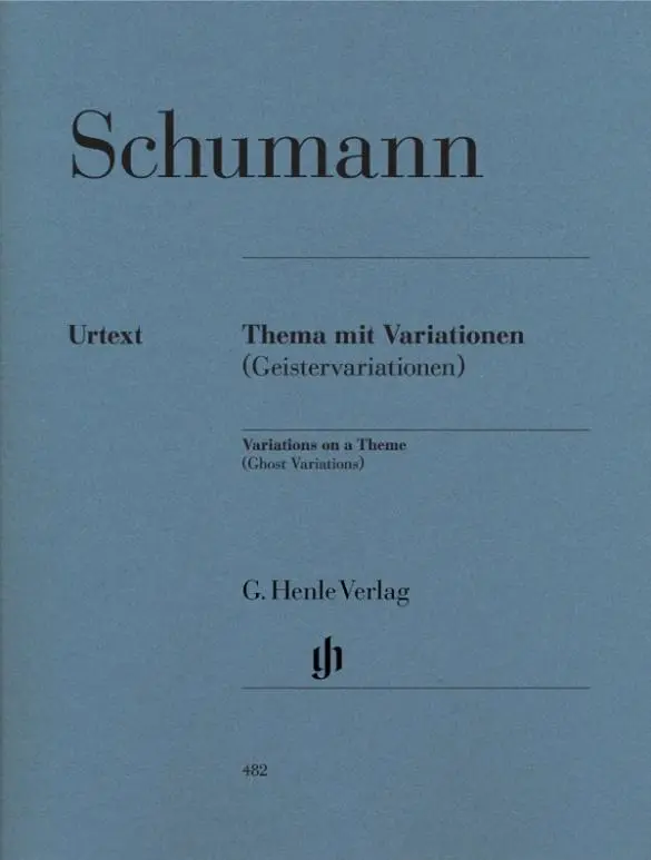 Cover: 9790201804828 | Schumann, Robert - Thema mit Variationen (Geistervariationen) | Buch