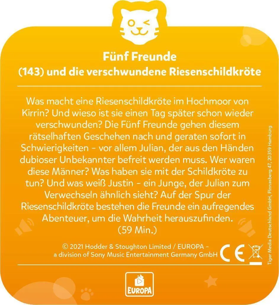 Bild: 4260535484928 | tigercard - Fünf Freunde - 143: und die verschwundene...