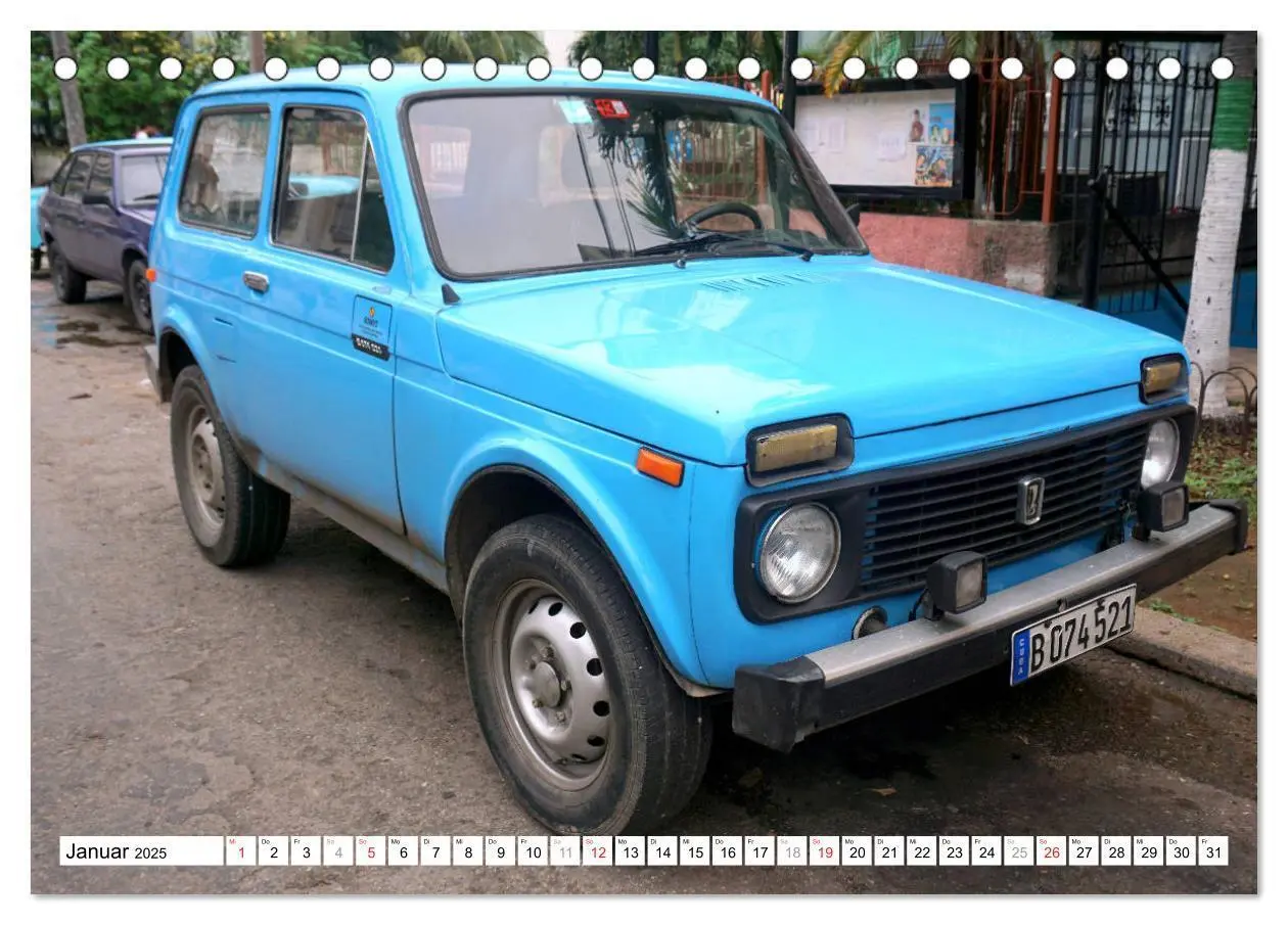 Bild: 9783435244928 | LADA NIVA - Russlands Dauer-Läufer (Tischkalender 2025 DIN A5...
