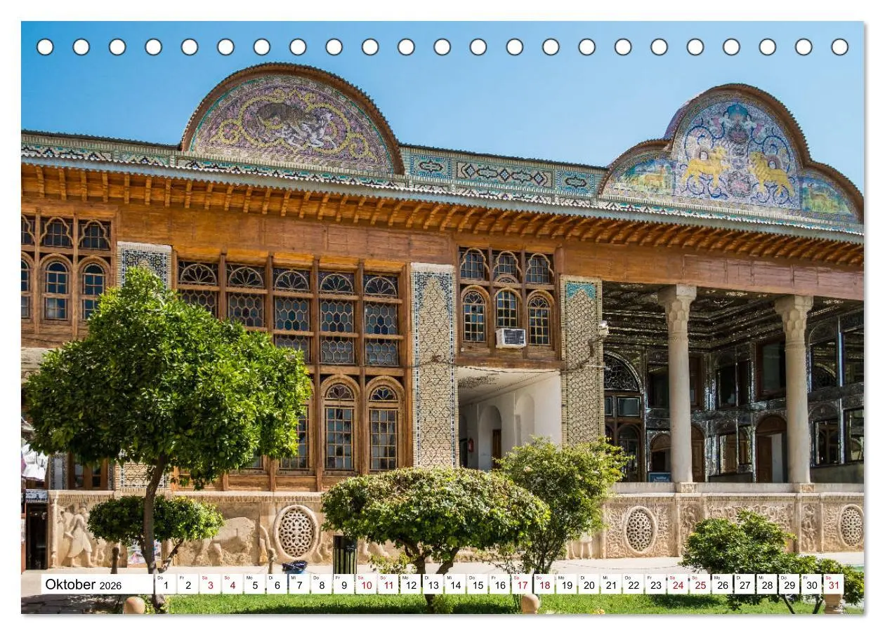 Bild: 9783457884928 | Städte des Irans - Shiraz (Tischkalender 2026 DIN A5 quer),...