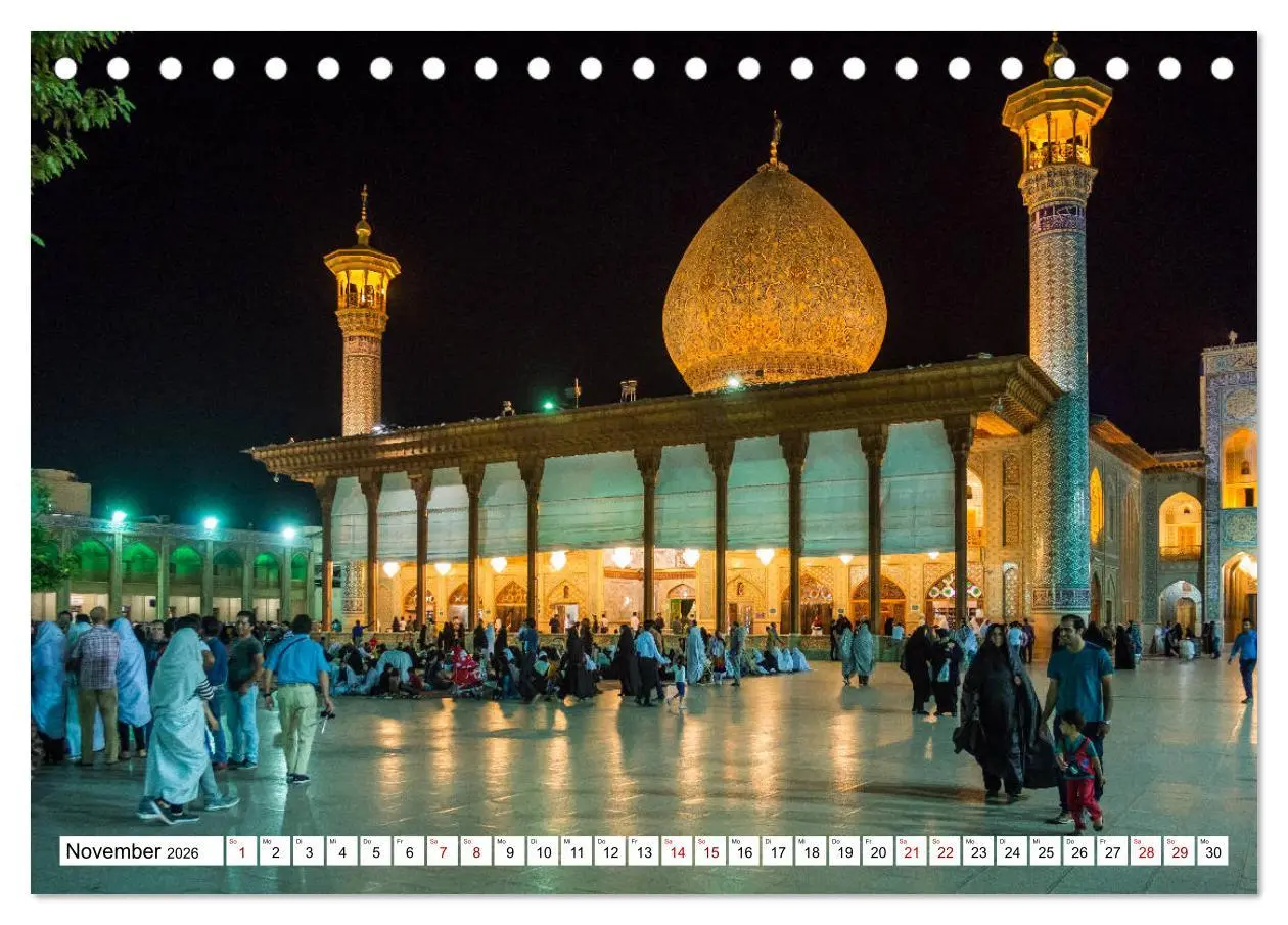 Bild: 9783457884928 | Städte des Irans - Shiraz (Tischkalender 2026 DIN A5 quer),...