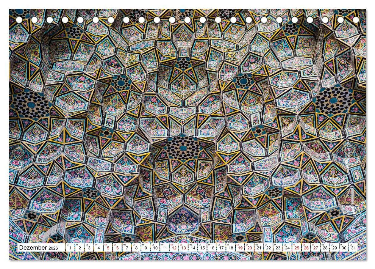 Bild: 9783457884928 | Städte des Irans - Shiraz (Tischkalender 2026 DIN A5 quer),...