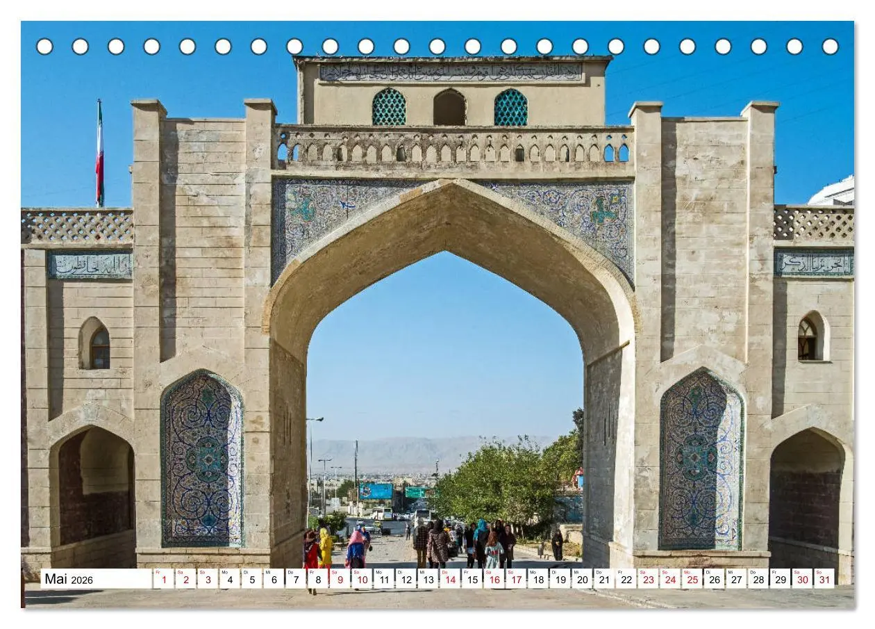Bild: 9783457884928 | Städte des Irans - Shiraz (Tischkalender 2026 DIN A5 quer),...