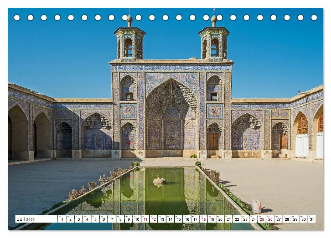 Bild: 9783457884928 | Städte des Irans - Shiraz (Tischkalender 2026 DIN A5 quer),...